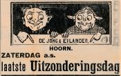 advertentie - De Jong en Eilander