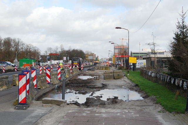Reconstructie Berkhouterweg vertraagd door oud riool
