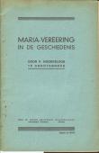 Bibliotheek Oud Hoorn: Maria-Vereering in de Geschiedenis