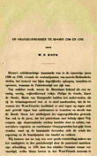 De Oranje oproeren te Hoorn 1786 en 1787