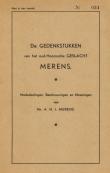 Bibliotheek Oud Hoorn: De Gedenkstukken van het Oud-Hoornsche geslacht Merens