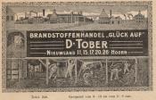 advertentie - Brandstoffenhandel 'Gl�ck Auf' - D. Tober