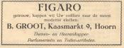 advertentie - B. Groot -  Figaro - Dames- en Heerenkapper