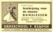 advertentie - Dansschool P. Kempen (met plaatje)