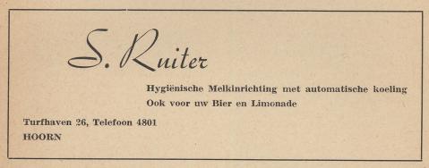 advertentie - S. Ruiter