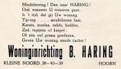 advertentie - B. HARING
