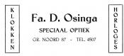 advertentie - Fa. D. Osinga