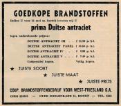 advertentie - Coöp. Brandstoffenbedrijf voor West-Friesland G.A.