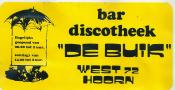reclame - De Buik bar discotheek