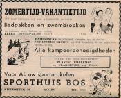 advertentie - Sporthuis Bos